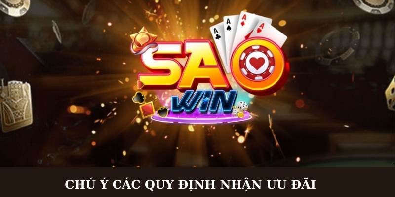 Chú ý các quy định nhận ưu đãi